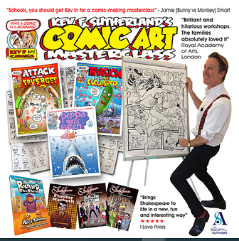 Comic Art Masterclass with Kev F