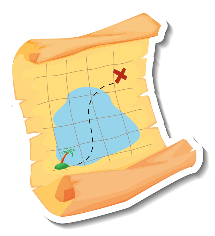 Key Quest Treasure Map