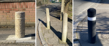 selection of bollards
