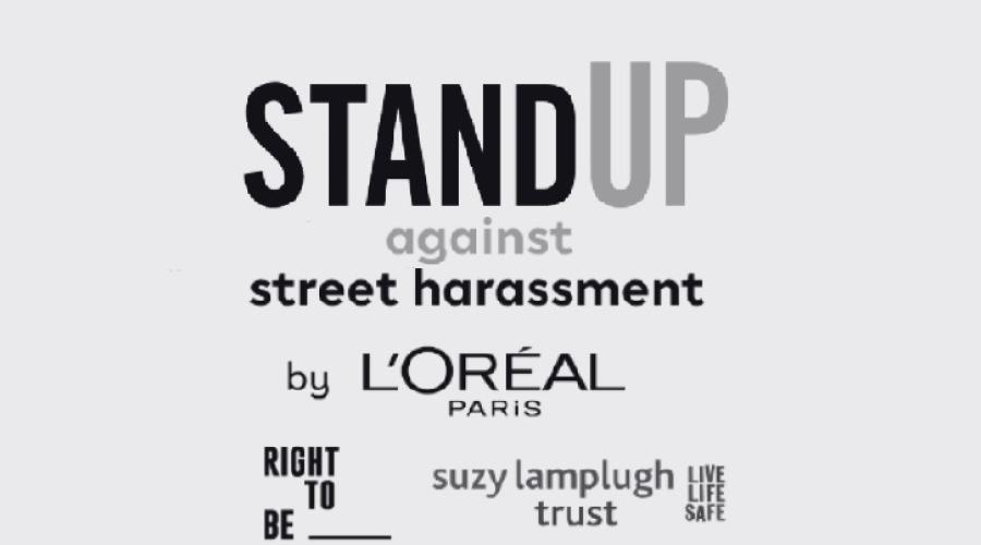 step in - stand up against street harassment