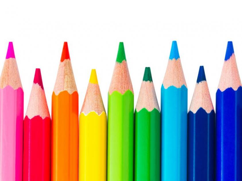 Coloured pencils