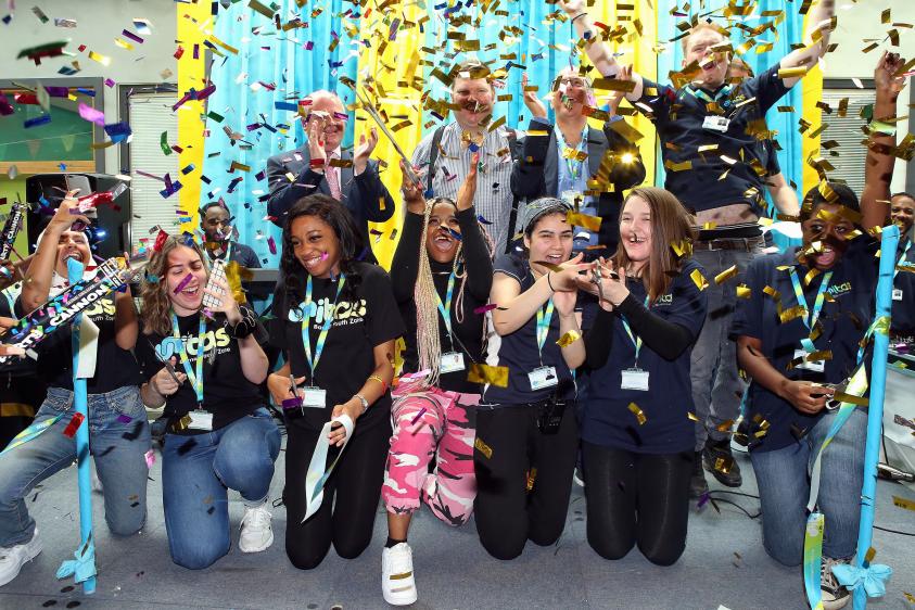 The opening of the amazing Unitas, Barnet Youth Zone