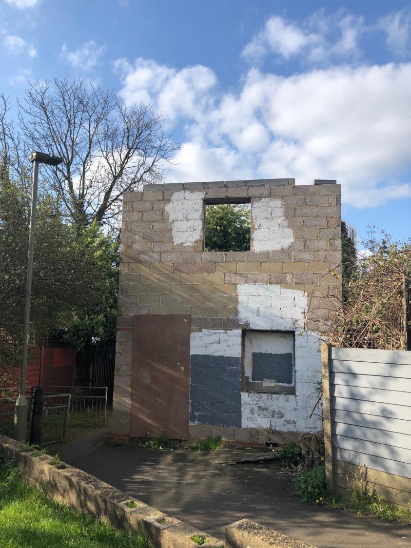 Unfinished Building in Mortimer Close