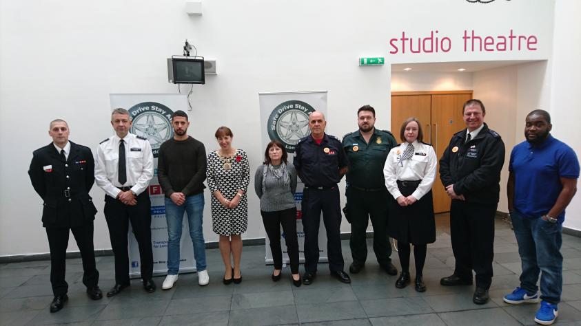 The Worshipful Mayor of Barnet, Councillor Caroline Stock, attends the Safe Drive Stay Alive live show 