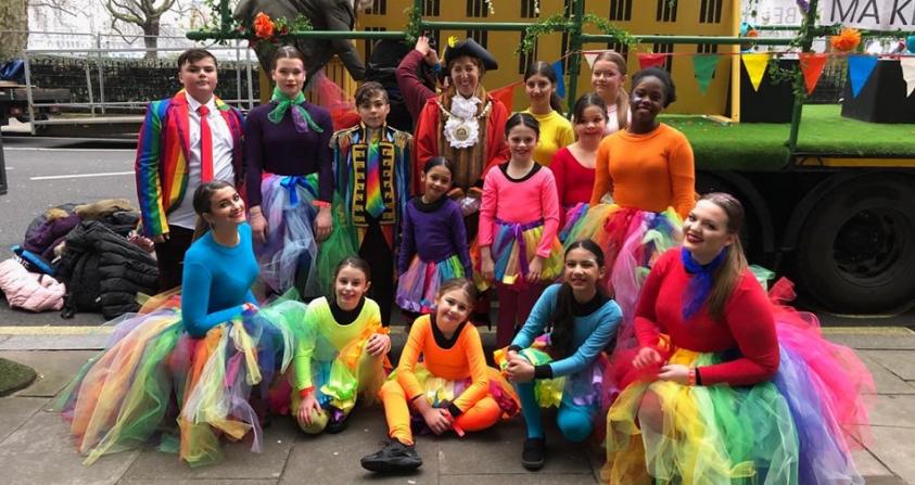 Barnet performers in the London New Year Day Parade