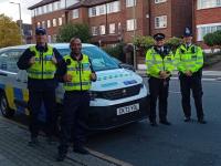 Community safety officers with Police